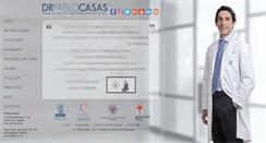 Desktop Screenshot of drpablocasas.com